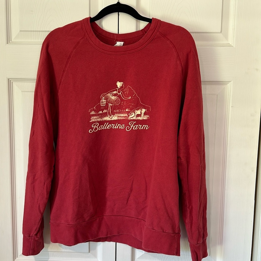 Ballerina Farm terry sweatshirt